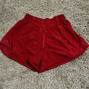 LuluLemon Hotty Hot Shorts Low Rise